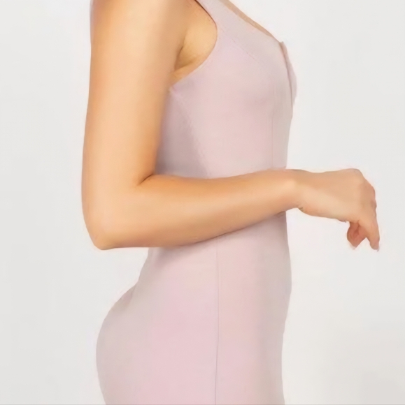 Haute Monde Purple Sleeveless Scoop Neck Sheath Mini Dress - Picture 5 of 5